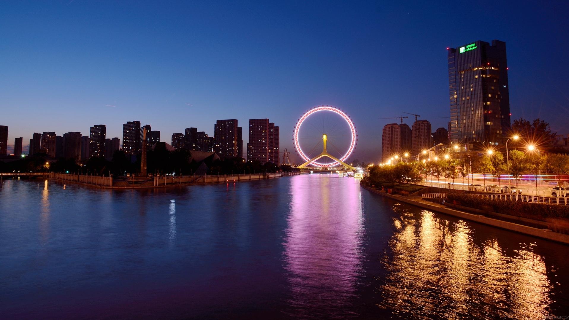 海河之韵,探寻天津韵味之城的美景🌇🍃